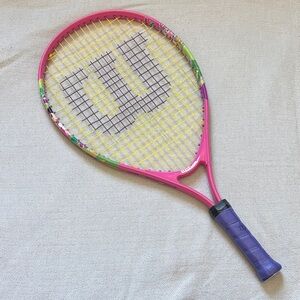 Wilson Junior Dora the Explorer Tennis Racket with Yellow Strings